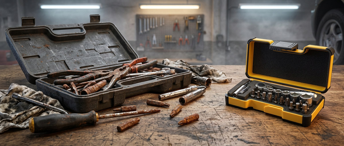 Набор бит и головок с мини трещоткой в кейсе,23 предм. Felo 05772306