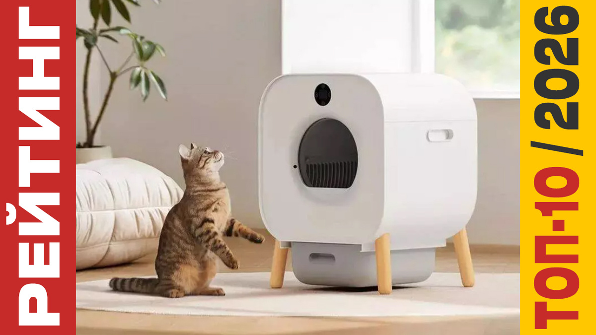 ТОП-10 Автоматических лотков для кошек 2026 года: Рейтинг лучших моделей