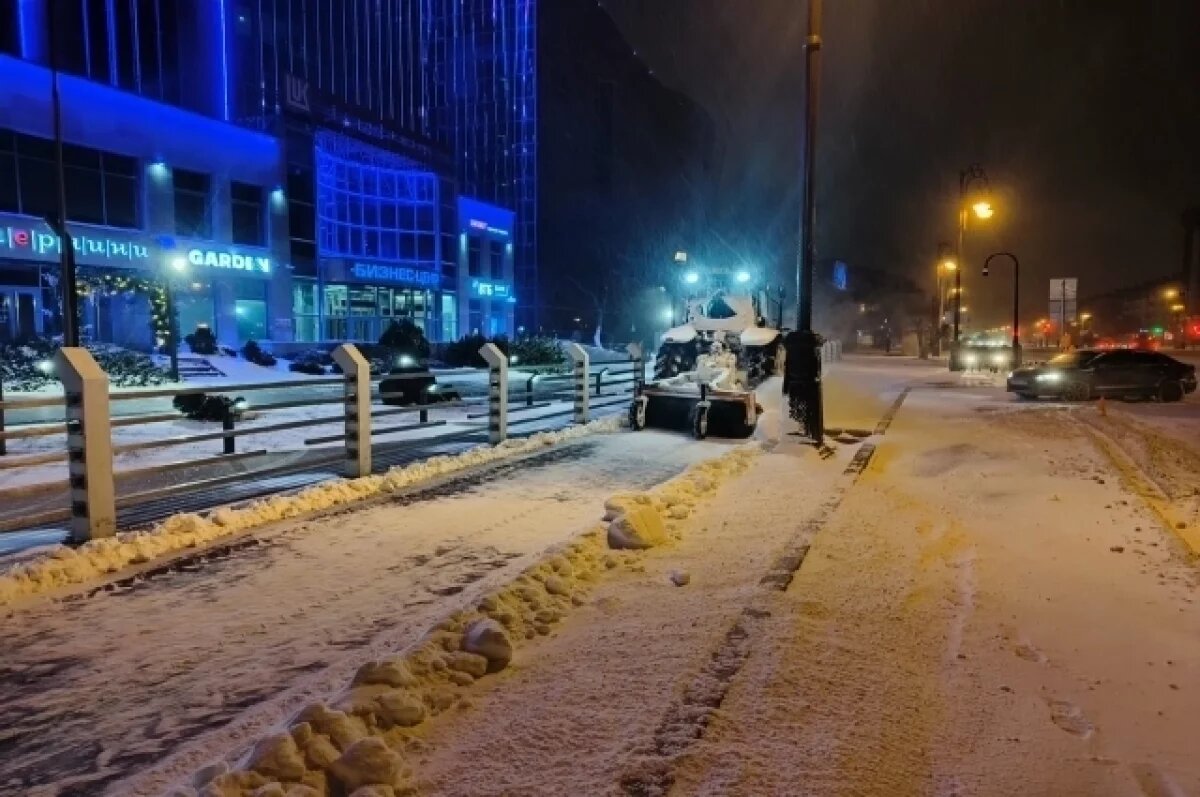    С улиц Тюмени за сутки вывезли свыше 50 тысяч кубометров снега