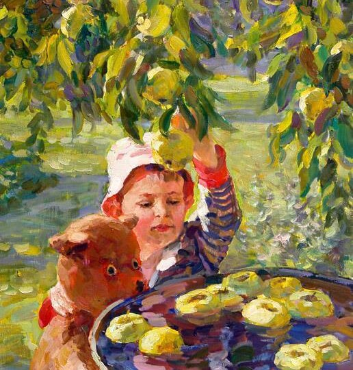 Жизнерадостные картины Владимира Гусева, которые наполнят светом