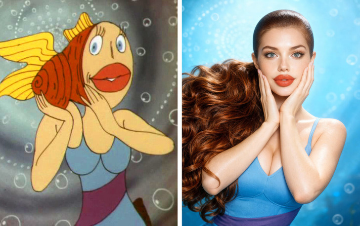 Мы «оживили» 18 персонажей наших любимых мультиков. И результат получился просто супер