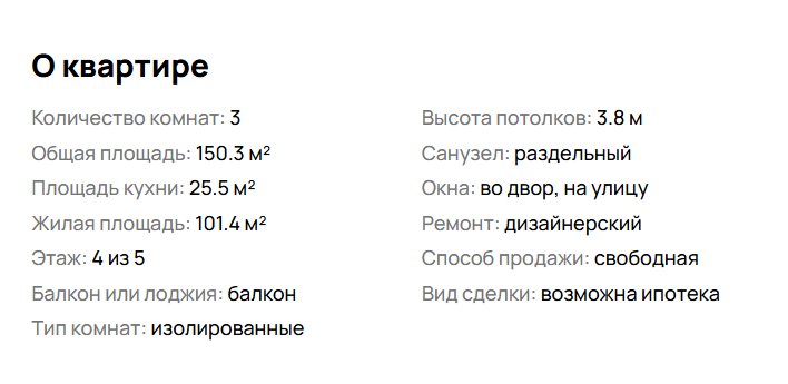 Скриншот с сайта Avito.ru. 