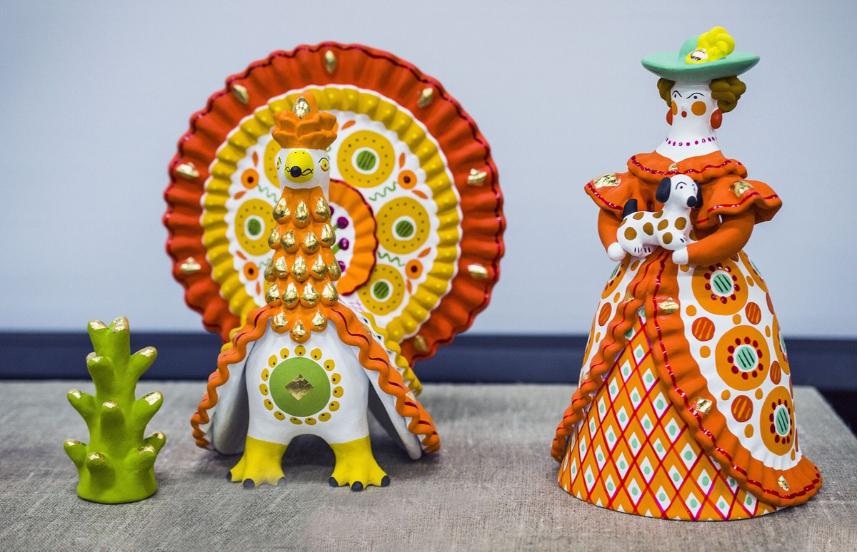 Дымковская игрушка