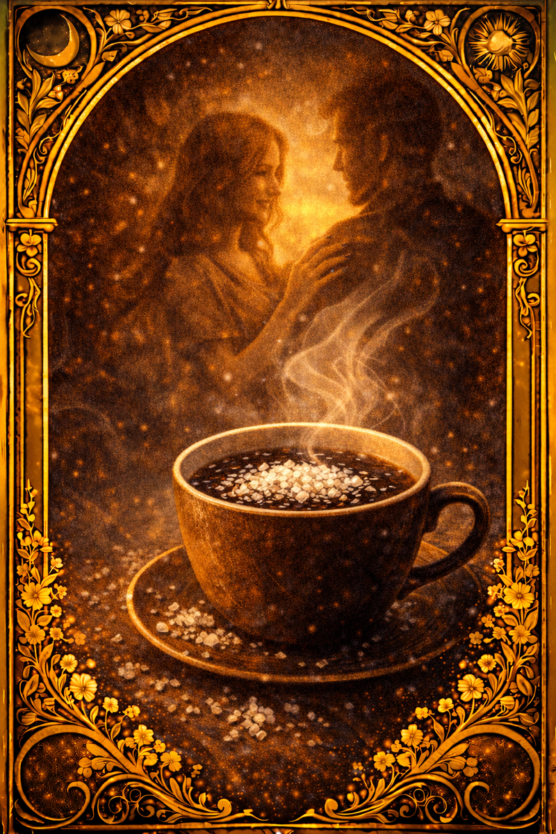 Солёный кофе — странная привычка