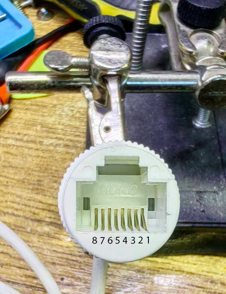 Пронумеровал ответную часть, иногда попадаются не правильная маркировка