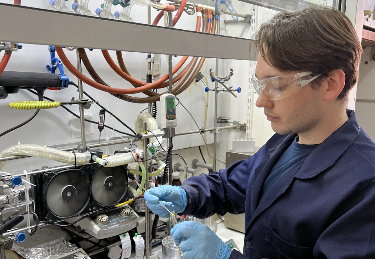 Кирилл Козлов, отвечавший за экспериментальную проверку алгоритма. Источник: ИОХ РАН