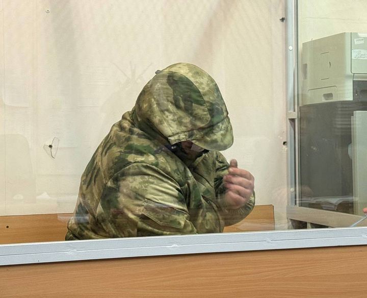 Петр Жилкин в зале суда.