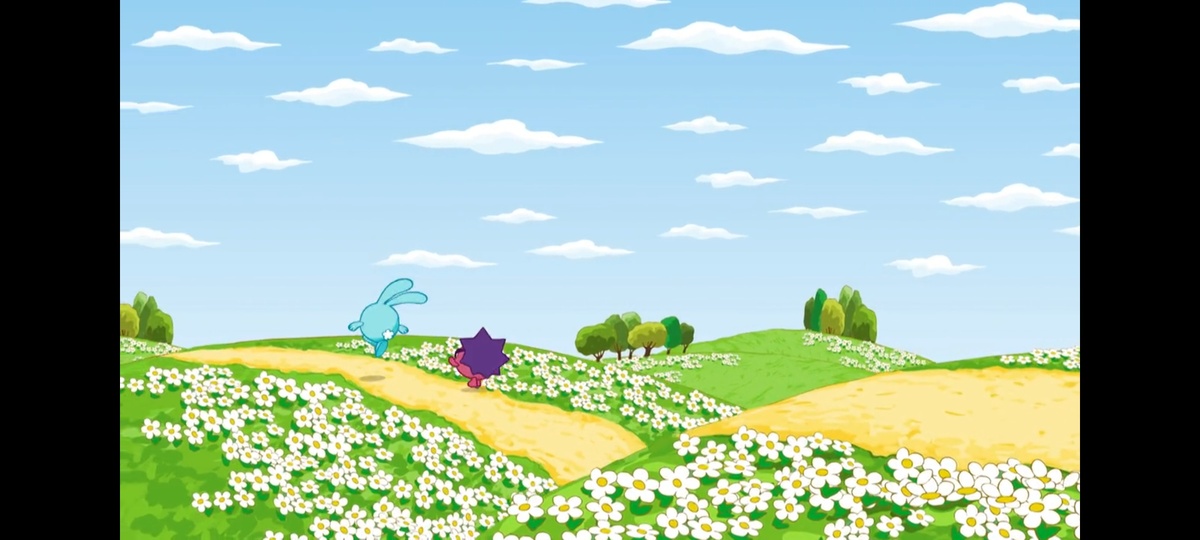 Бегут в гости к Пину.