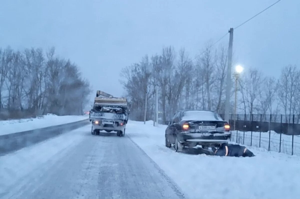    На автодороге в Красноярском крае ввели ограничение из-за схода лавины