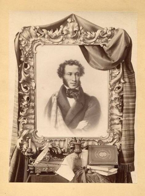 Портрет А.С. Пушкина из коллекции НГИАМЗ