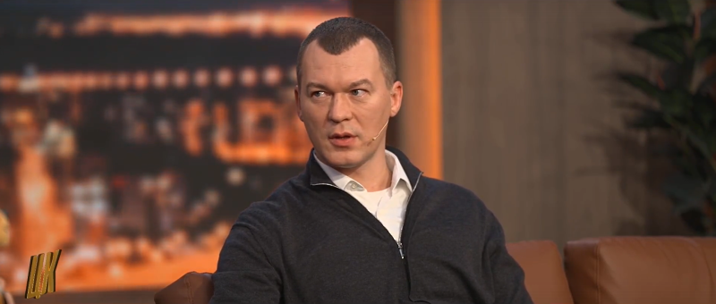    Михаил Дегтярёв. Скриншот:vk.com/ЦЕНТРАЛЬНЫЙ КАНАЛ