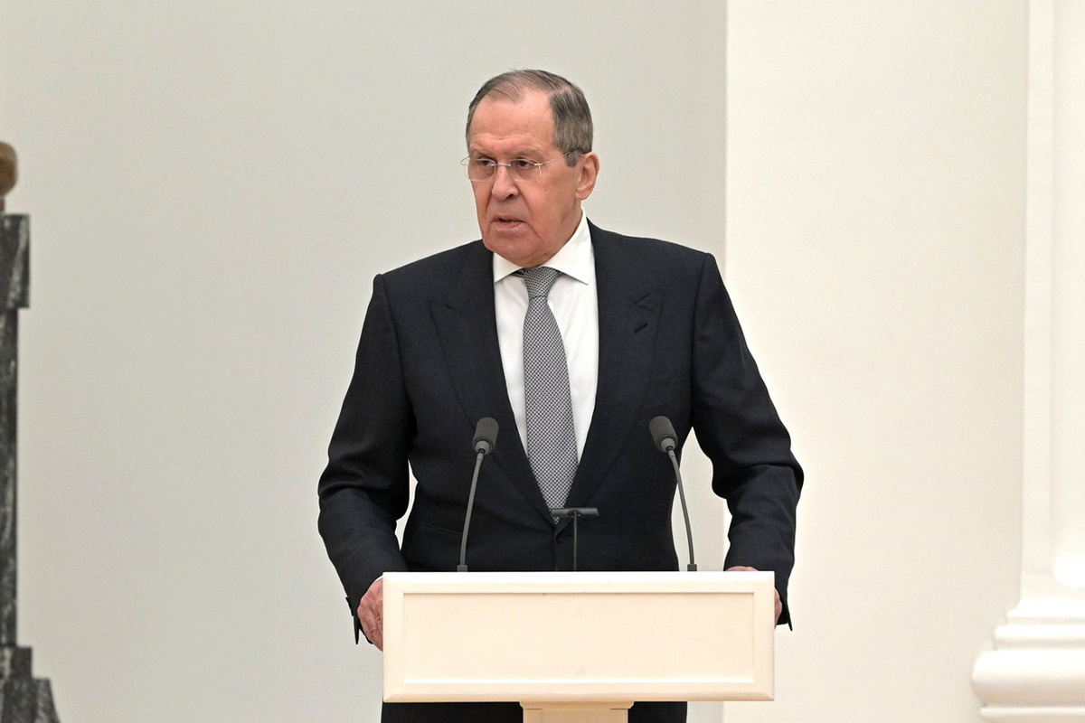 Глава МИД РФ обозначил принципы возможного урегулирования по Украине.  Фото: Фото: пресс-служба Администрации президента РФ / kremlin.ru