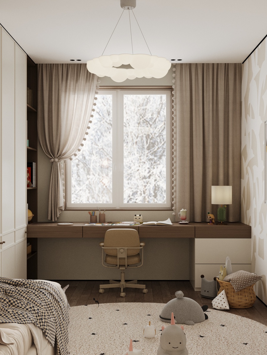 Дизайн десткой для девочки