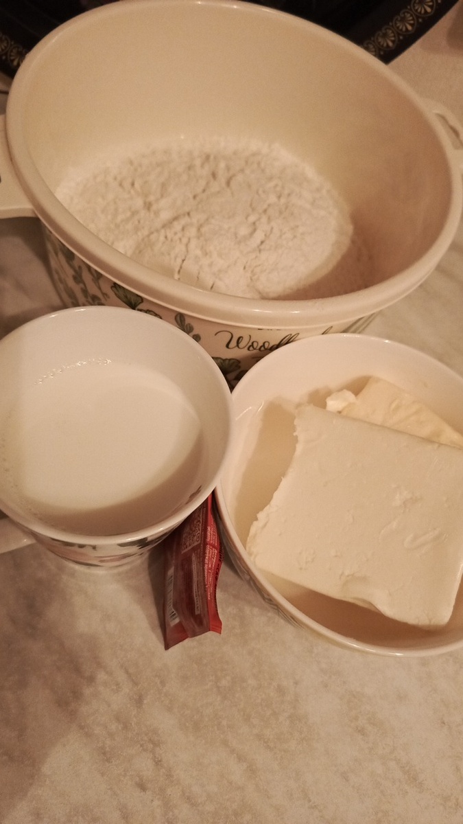 Подготовить продукты. Фото автора.