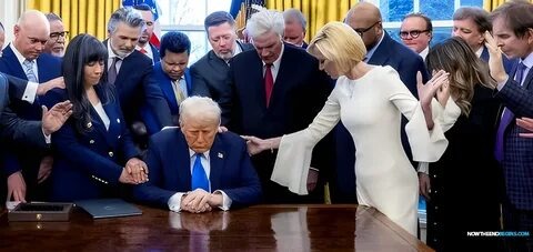 Трамп и лидеры церквей США