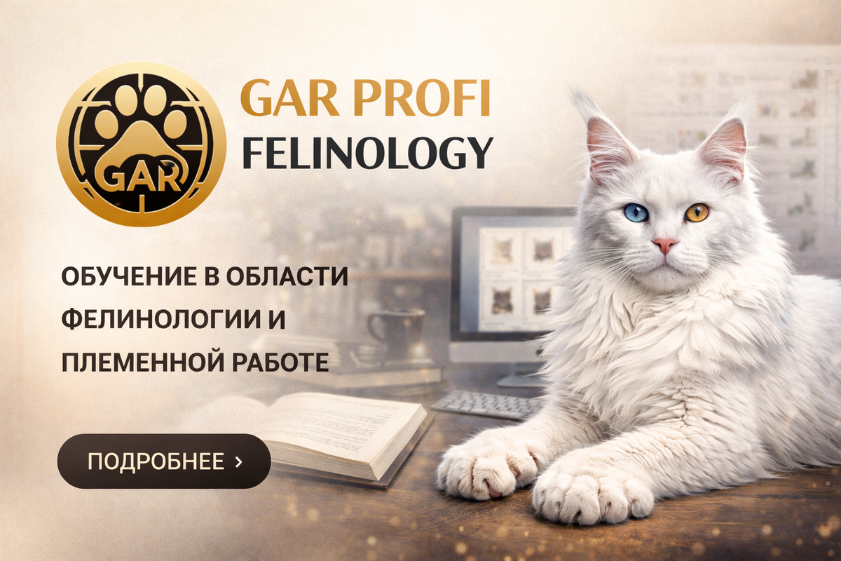 Фелинология больше не «просто любовь к кошкам». Это компетенция. Статус. И направление, которое можно развивать профессионально.