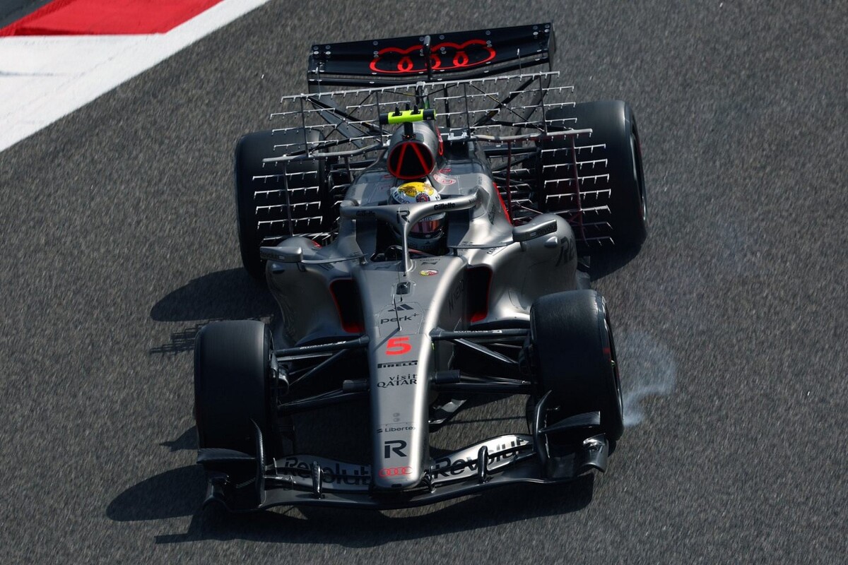 Боковые понтоны на Audi R26 © СоцсетиФото: Соцсети  📷
