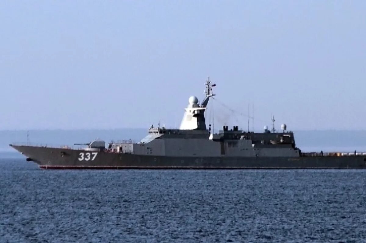    Корвет «Гремящий» вернулся на Камчатку после дальнего похода