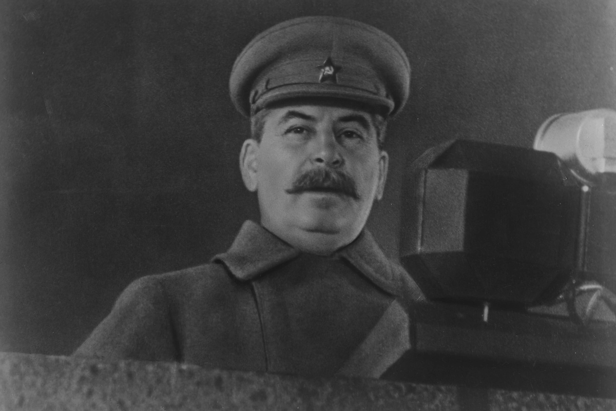 И.В.Сталин 7 ноября 1941 года. Изображение из открытых источников