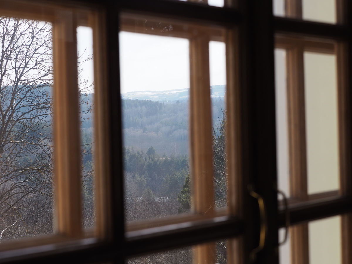 Вид из окна в Храме Воздуха