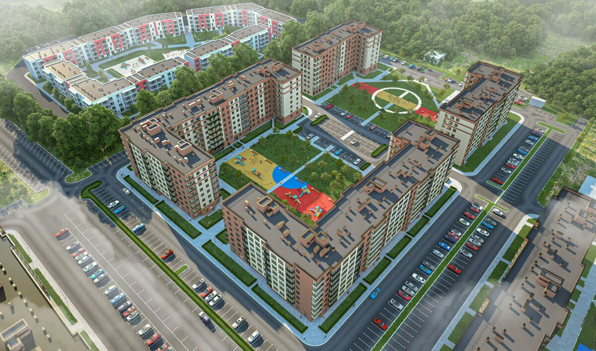 Визуализация застройщика. 