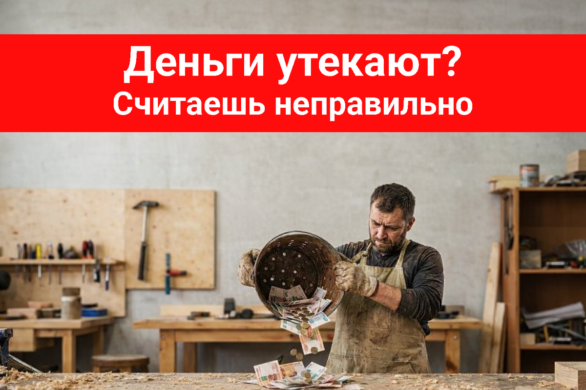Деньги утекают? Считаешь неправильно