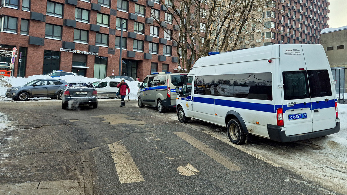   Денис Воронин / Агентство «Москва»- Дом, где произошло покушение на генерал-лейтенанта Минобороны России Владимира Алексеева