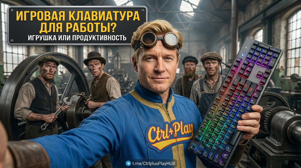 Плюсы игровой клавиатуры для работы: буст продуктивности или игрушка?

