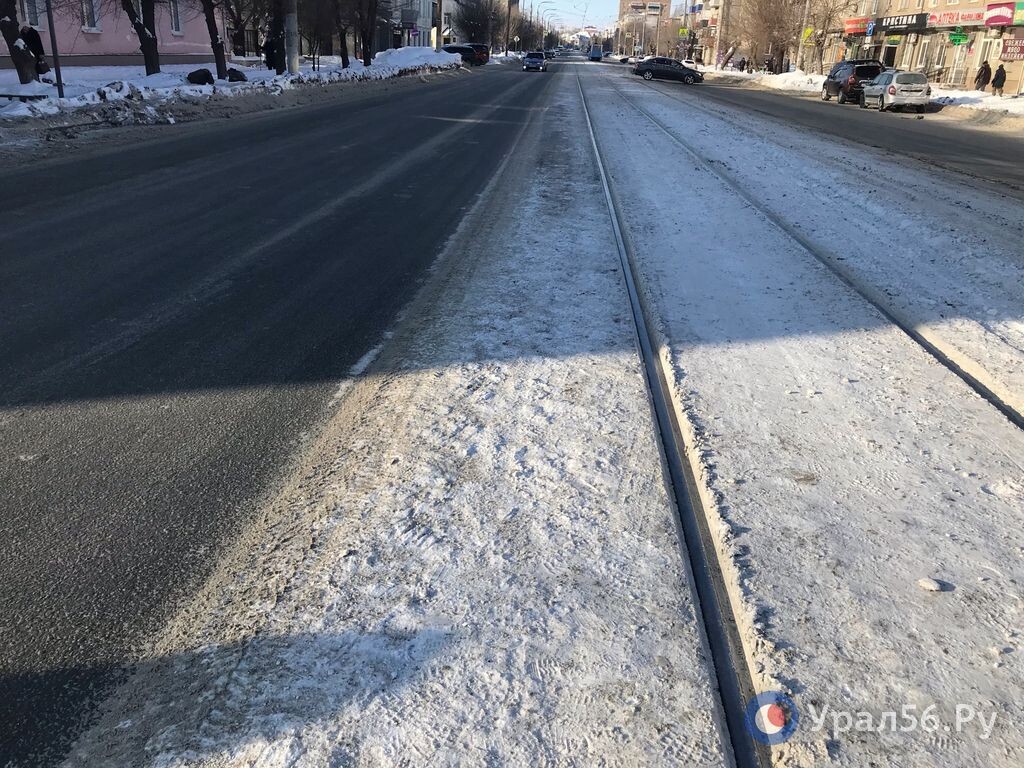    Как после вчерашнего снегопада и ночной уборки выглядят дороги Оренбурга и Орска? Фотообзор
