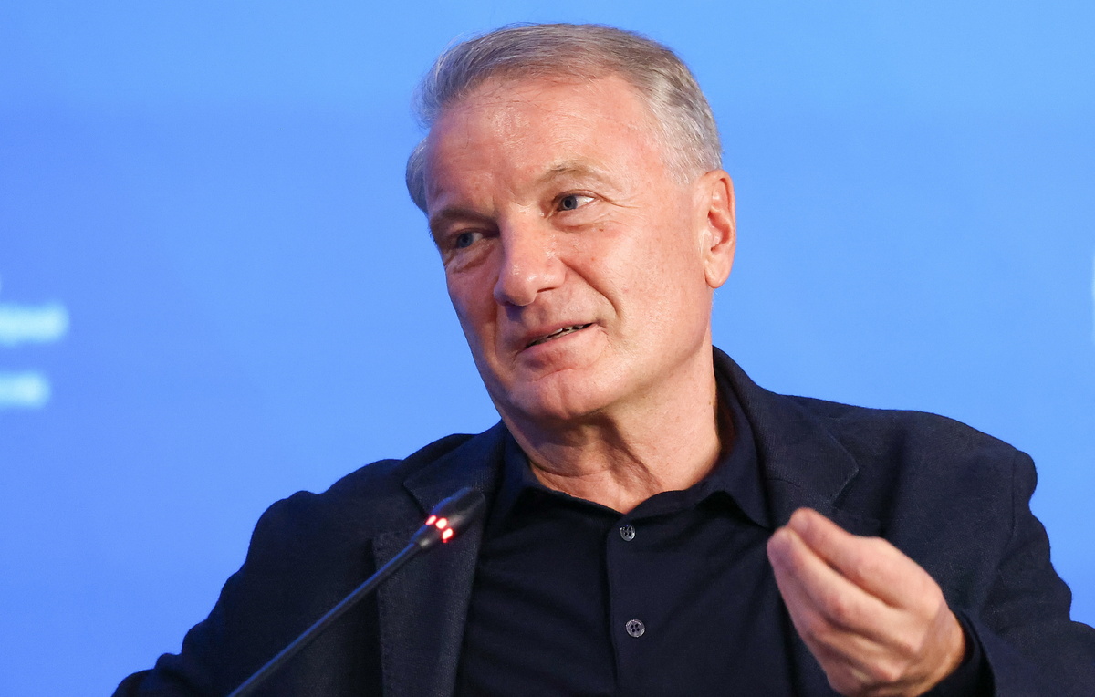    Глава Сбербанка Герман Греф  Артем Геодакян/ТАСС