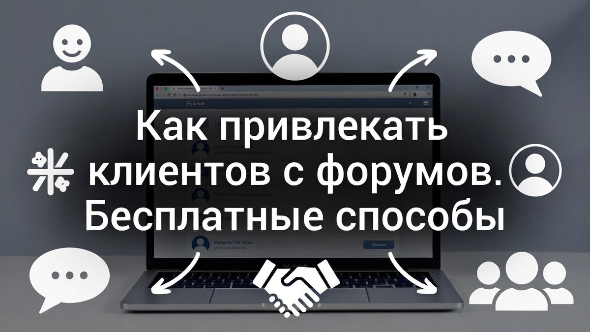Способы привлечения клиентов с форумов