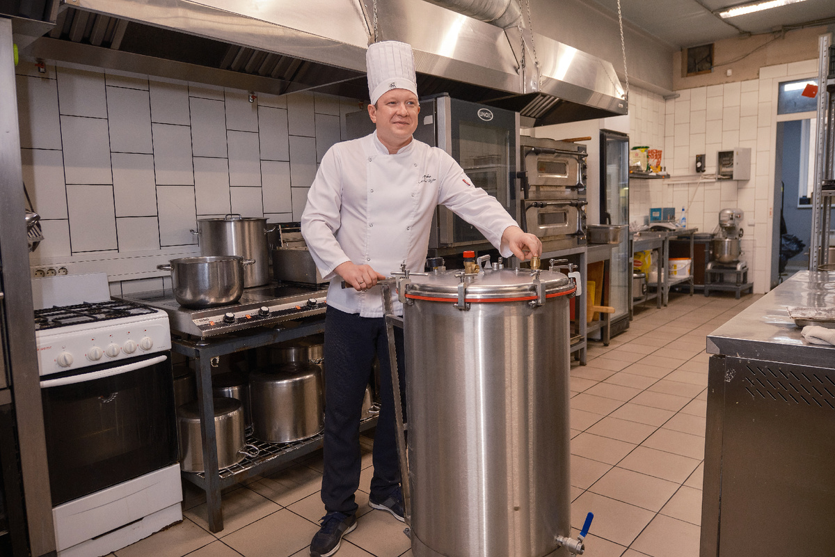 Автоклав Малиновка Резерв на производстве