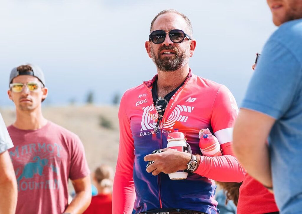    Менеджер команды EF Education — EasyPost Джонатан Вотерс