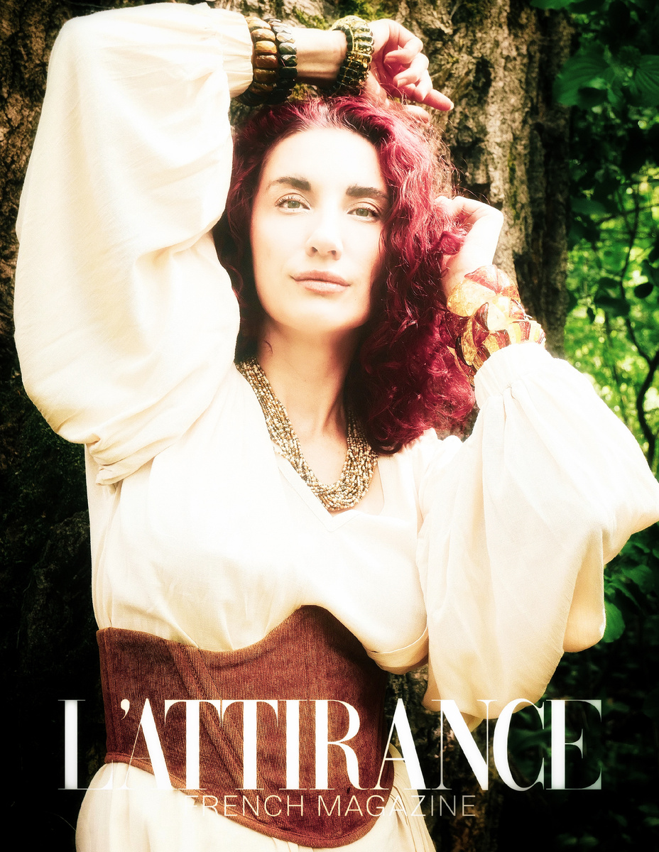 From Paris with love.. Jina Slova for L'ATTIRANCE French Magazine