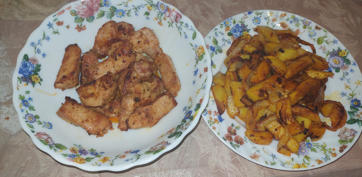 Вот она вкусная еда