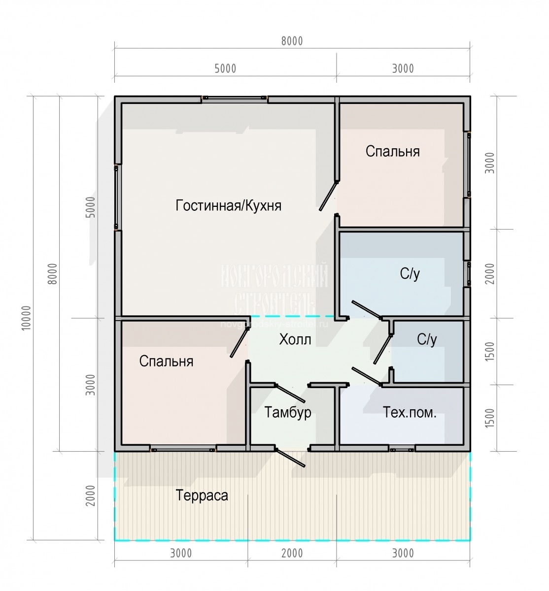 Планировка дома