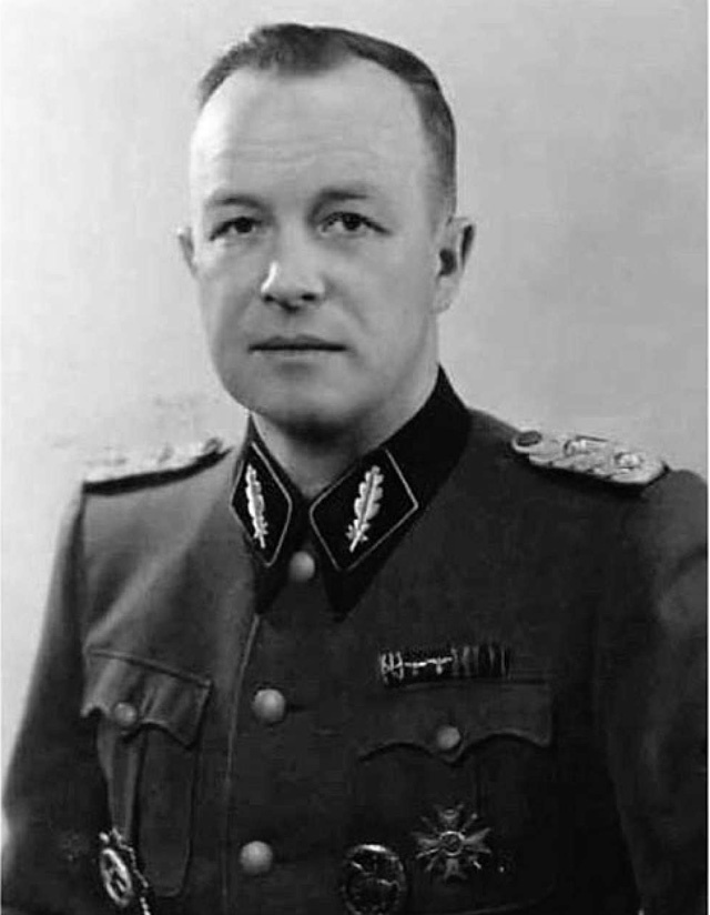 Франц Цирейс, комендант СС в Маутхаузене. Предоставлено Национальным архивом и управлением документации (Австрия)