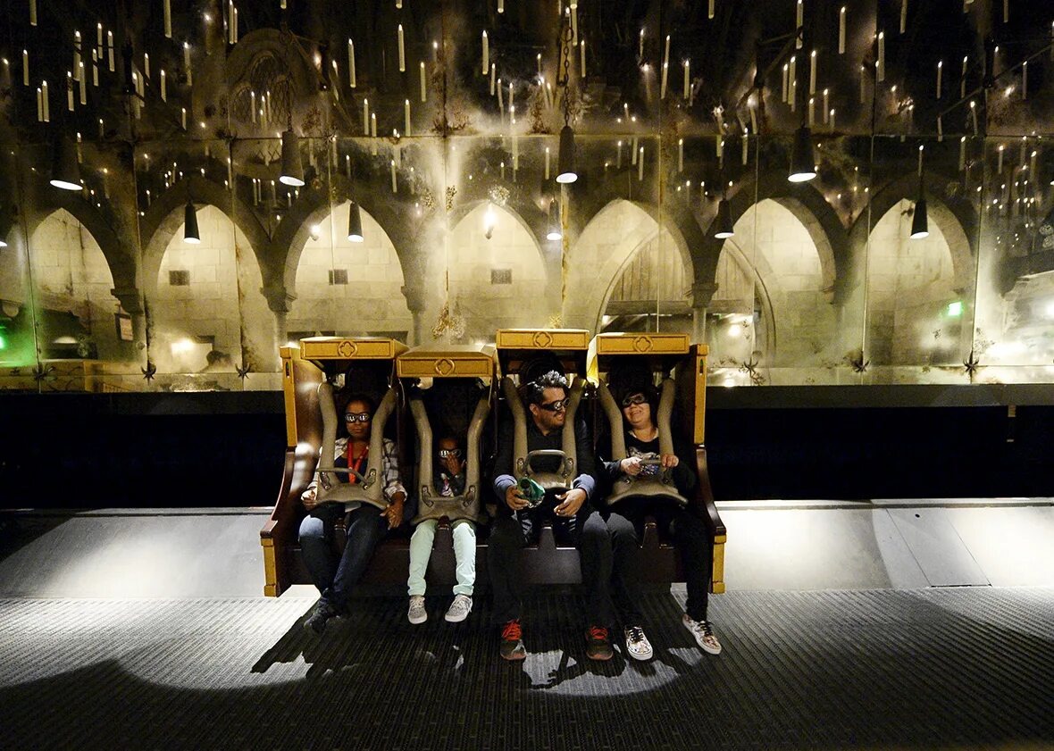 Аттракцион "Гарри Поттера"