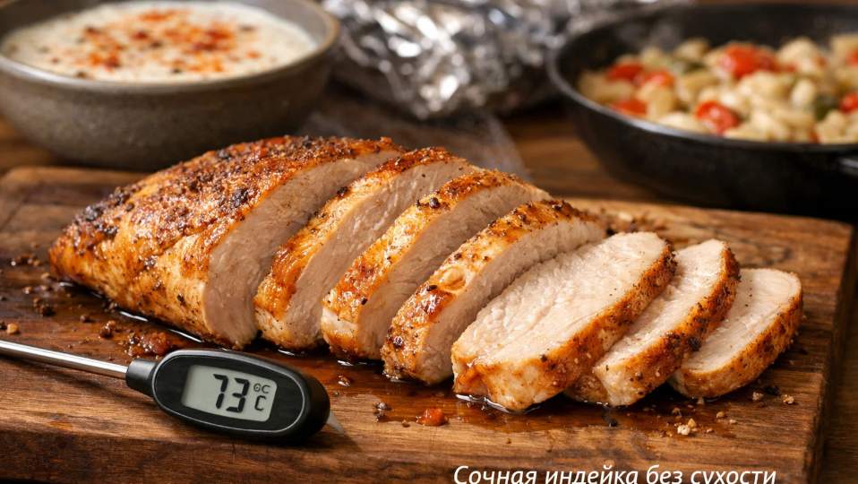 4 способа приготовить филе индейки так, чтобы оно не стало сухим