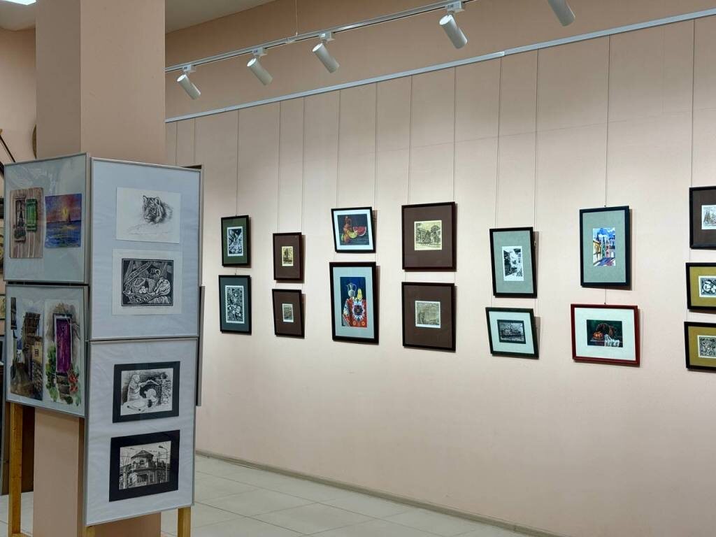 Выставка графики Заиры Мукаиловой в галерее ТИЦ