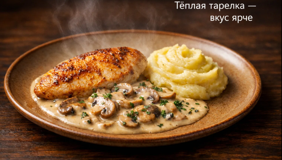 Зачем шеф-повара прогревают тарелки перед подачей горячих блюд: еда остаётся тёплой дольше