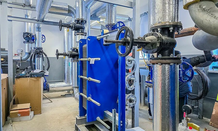 Горячая вода во все дома: как проходит реконструкция теплового пункта в Кубинке-10