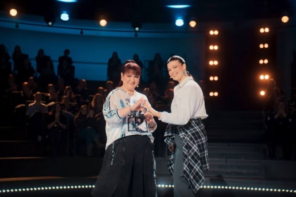    Артистка из Ставропольского края пришла на программу вместе со своей дочерью Викторией. Фото: стоп-кадр шоу «Неигры»