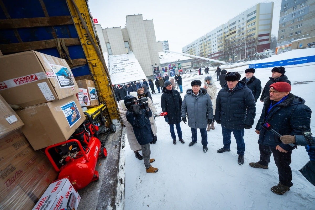    Партийцы отправили на Донбасс 20 тонн гуманитарного груза