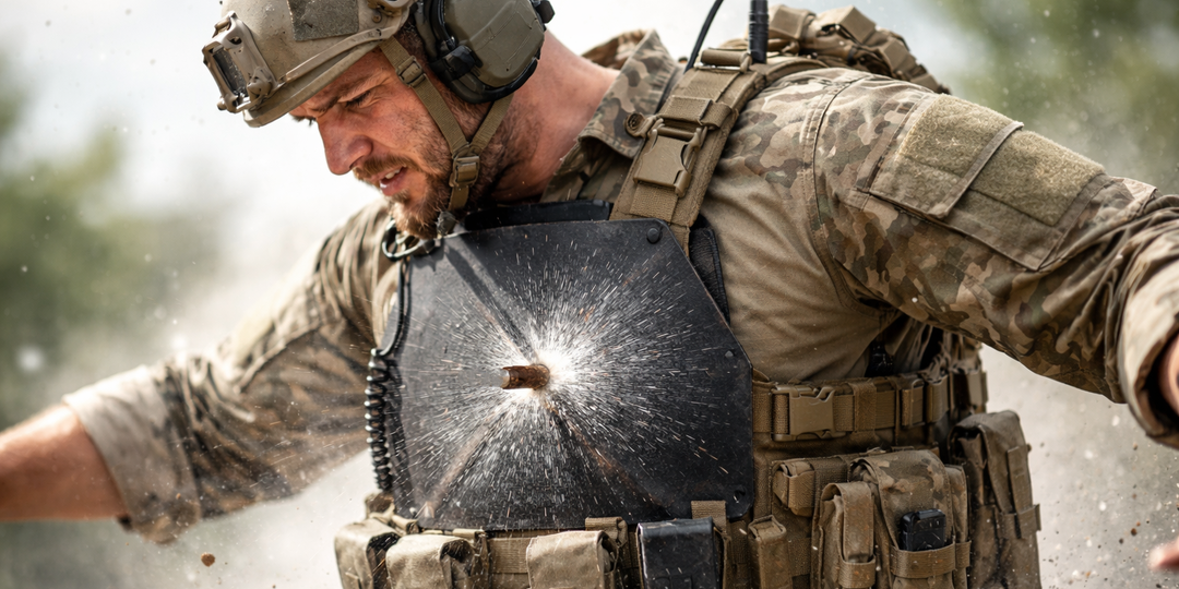 Что будет с бойцом, если поймать пулю пластиной бронежилета