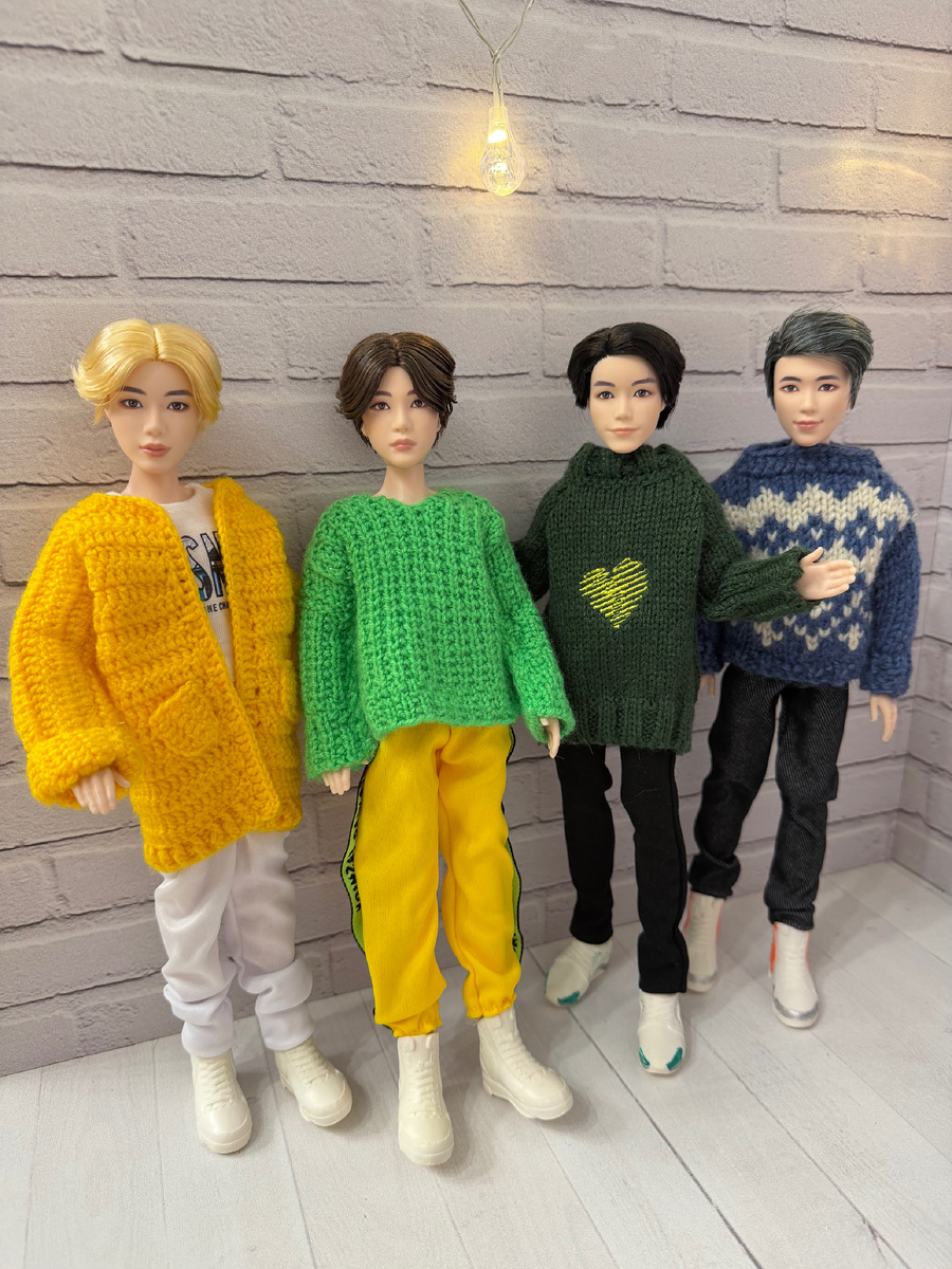 Джин, Юнги, Хосок и Намджун