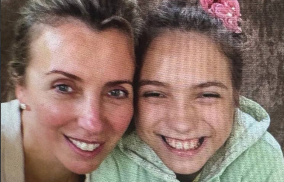 Светлана Бондарчук с дочкой Варей