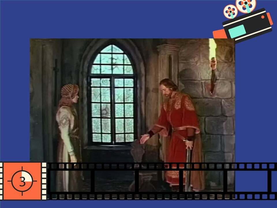 Кадр из фильма «Баллада о доблестном рыцаре Айвенго»