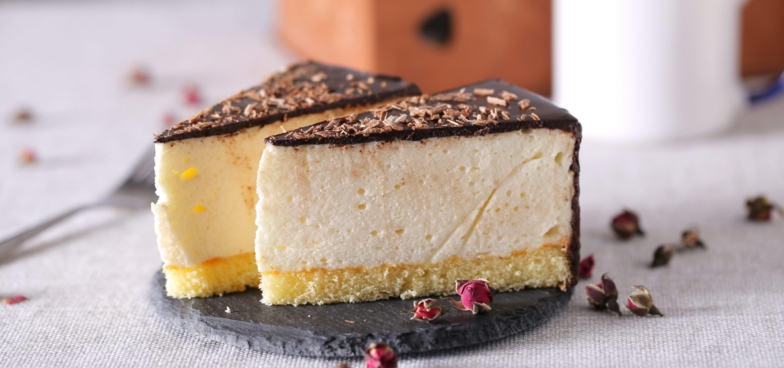 Суфле «Птичье молоко» с желатином на 14 февраля