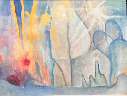 Картина - «Луна и Солнце», Борис Смирнов-Русецкий